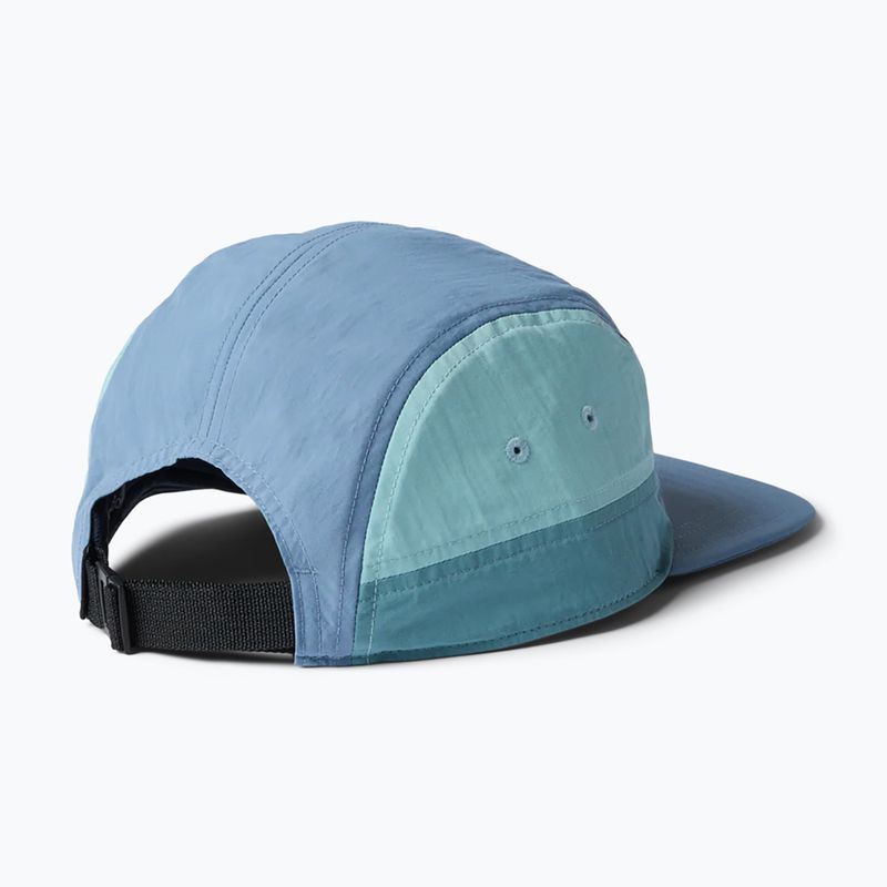 Cappellino con visiera Cotopaxi Tech 5 Panel steel blue 2