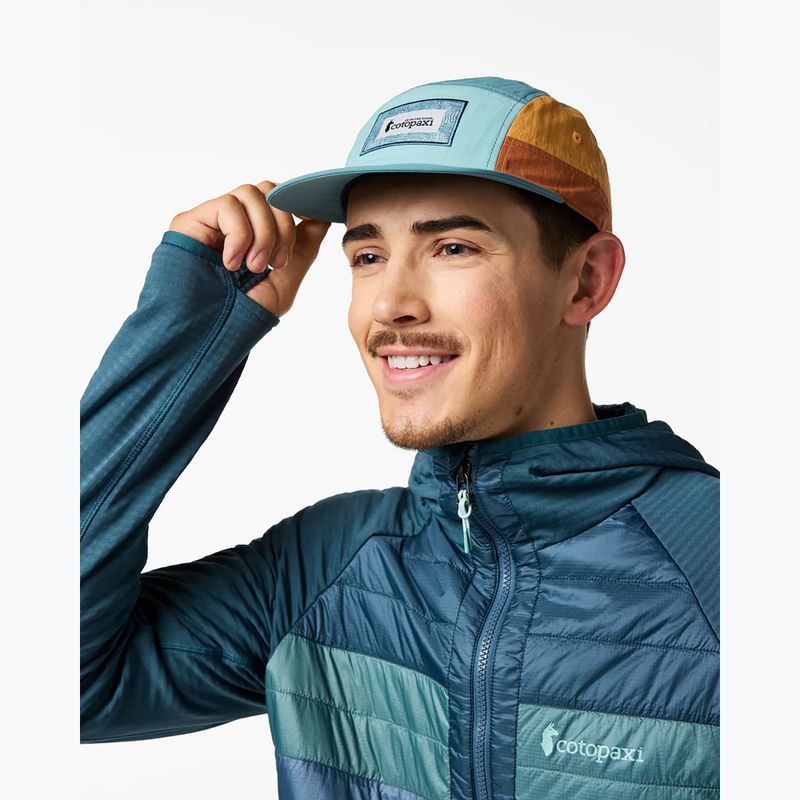 Cappellino con visiera Cotopaxi Zen Garden Tech 5 Panel tide pool and everglade 3