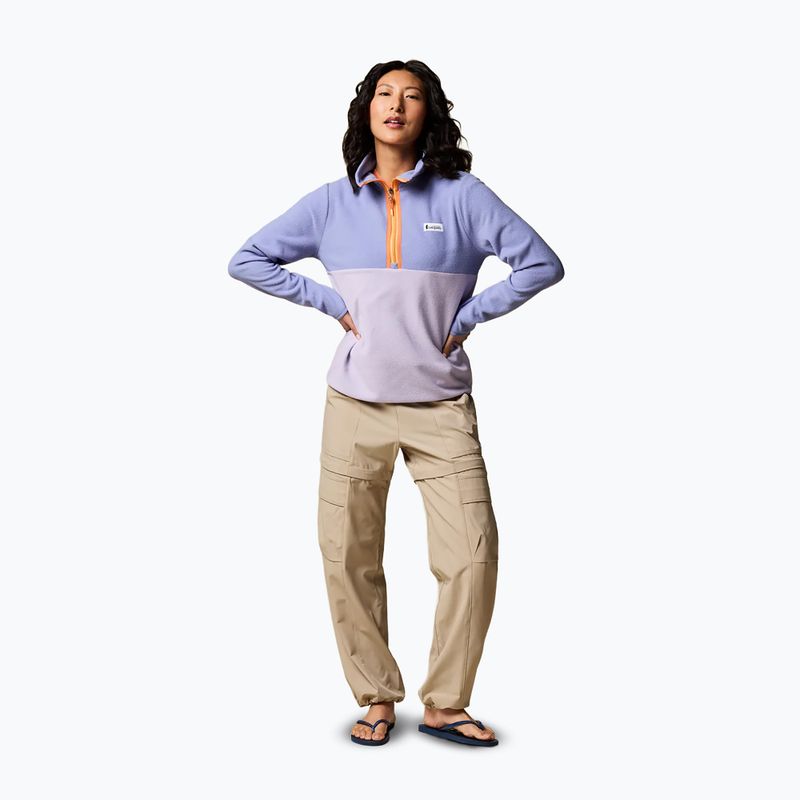 Felpa in pile da donna Cotopaxi Amado Fleece Pullover aster and moonbeam 2