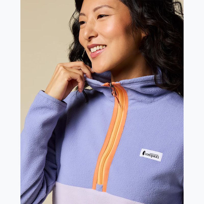 Felpa in pile da donna Cotopaxi Amado Fleece Pullover aster and moonbeam 4
