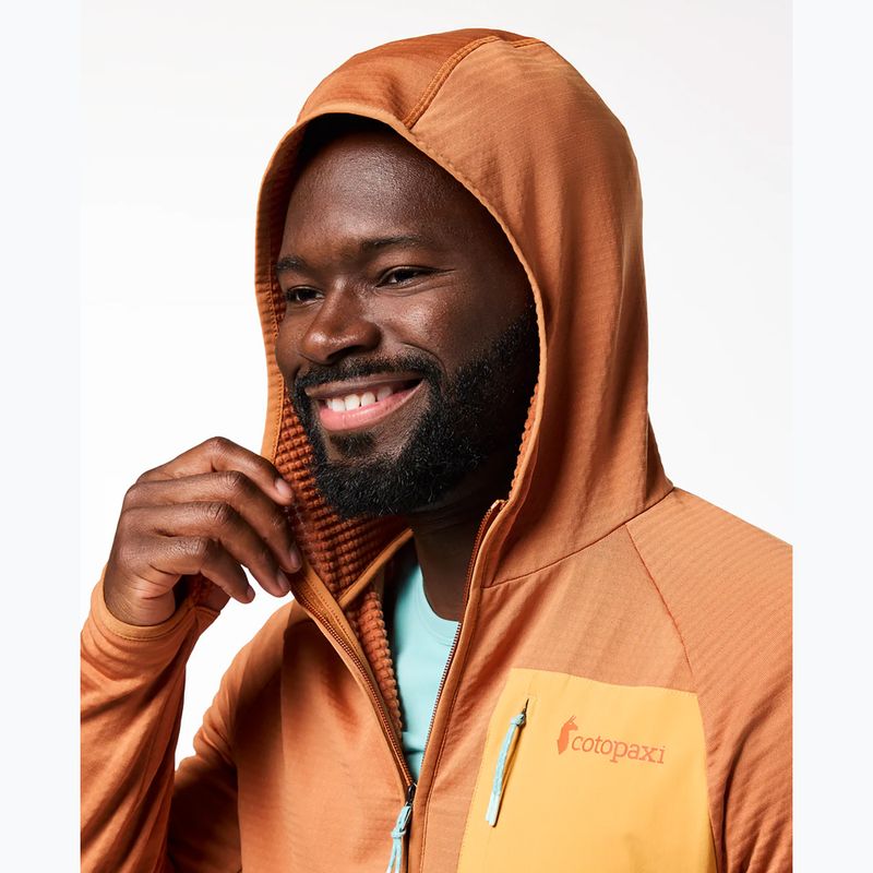 Felpa trekking da uomo  Cotopaxi Otero Fleece Full-Zip Hooded whiskey 5