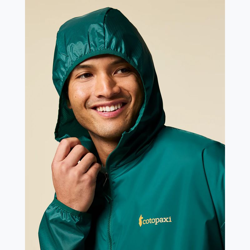 Giacca antivento da uomo Cotopaxi Teca Half-Zip Windbreaker 4