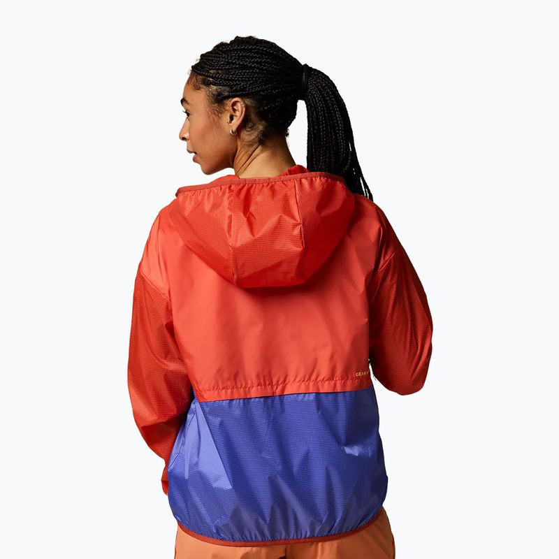 Giacca antivento da donna Cotopaxi Teca Half-Zip Windbreaker smell the begonias 3