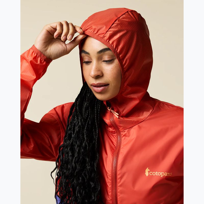 Giacca antivento da donna Cotopaxi Teca Half-Zip Windbreaker smell the begonias 4