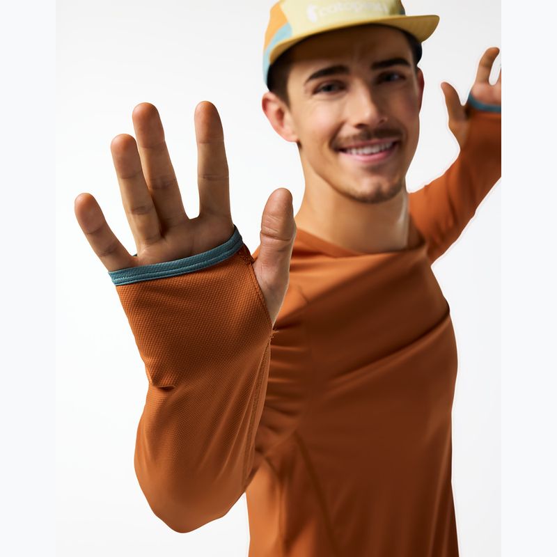 Maglia a maniche lunghe da uomo Cotopaxi Sombra Sun whiskey 4
