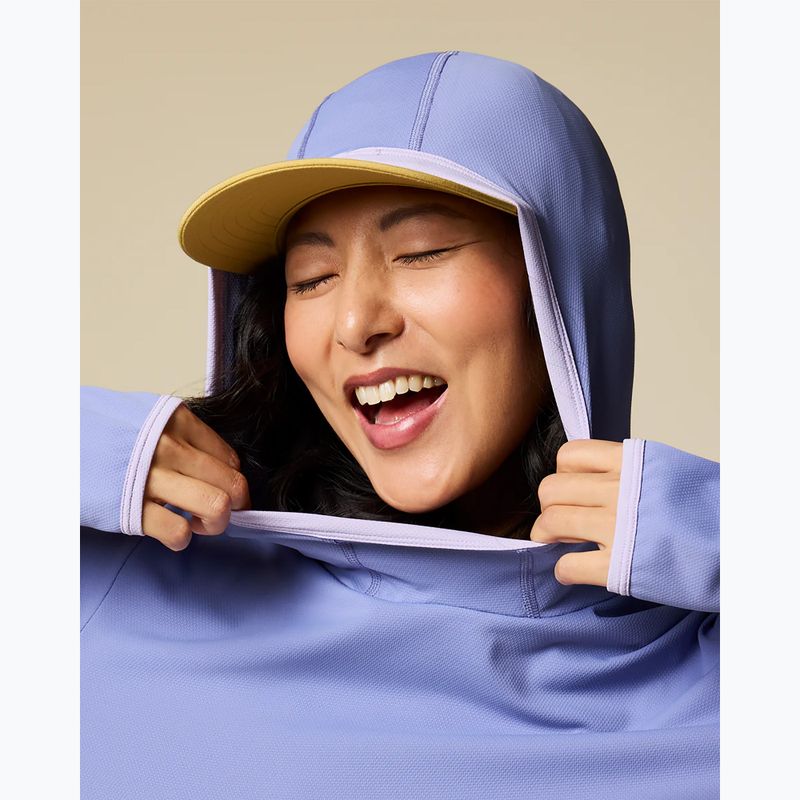Felpa da trekking da donna Cotopaxi Sombra Sun Hoodie aster 4
