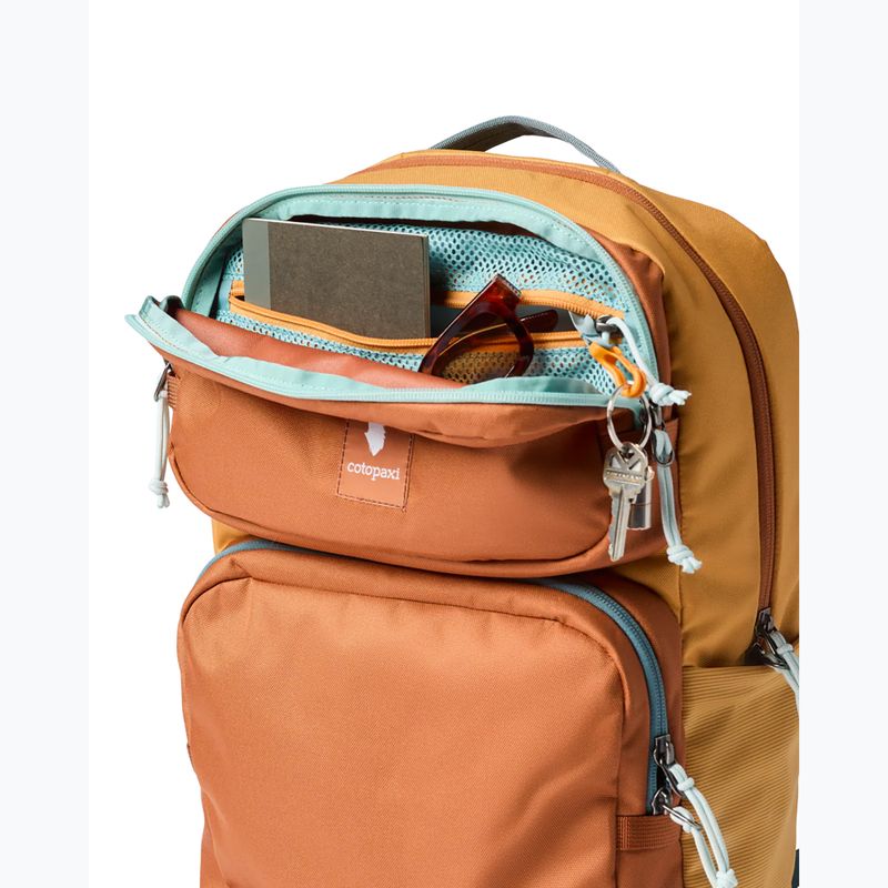 Zaino urbano Cotopaxi Tasra 16L Daypack whiskey and honeycomb 4