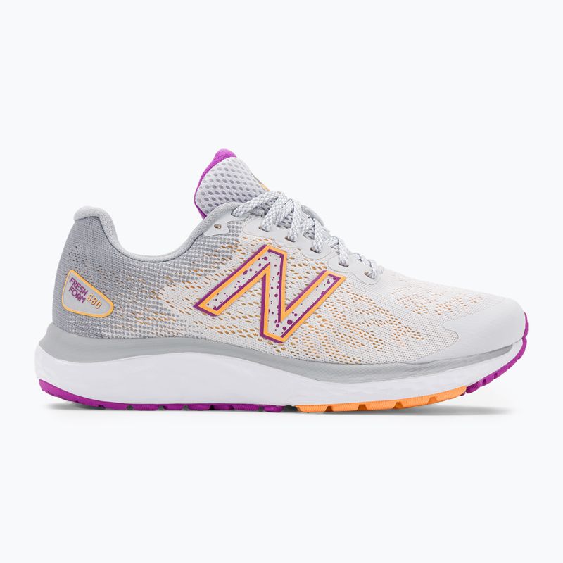 Scarpe da corsa da donna New Balance Fresh Foam 680 v7 grigio quarzo 2