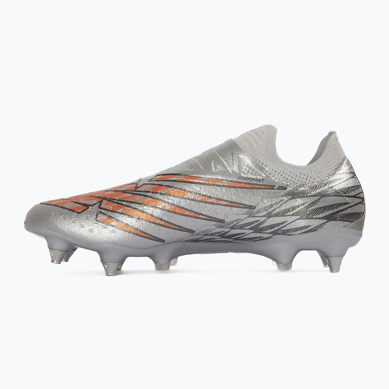 Scarpe da calcio da uomo New Balance Furon v7 Pro SG argento 11