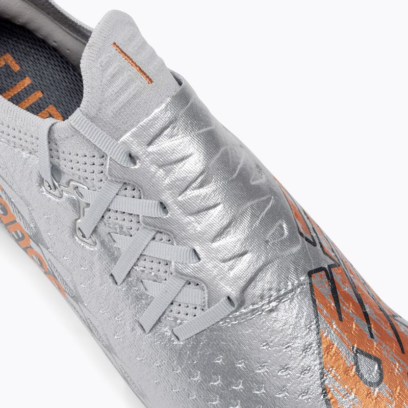 Scarpe da calcio da uomo New Balance Furon v7 Pro SG argento 8