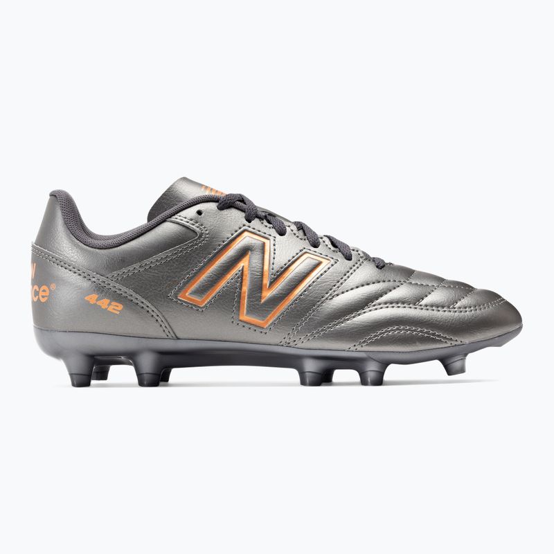 Scarpe da calcio da uomo New Balance 442 v2 Academy FG argento 2