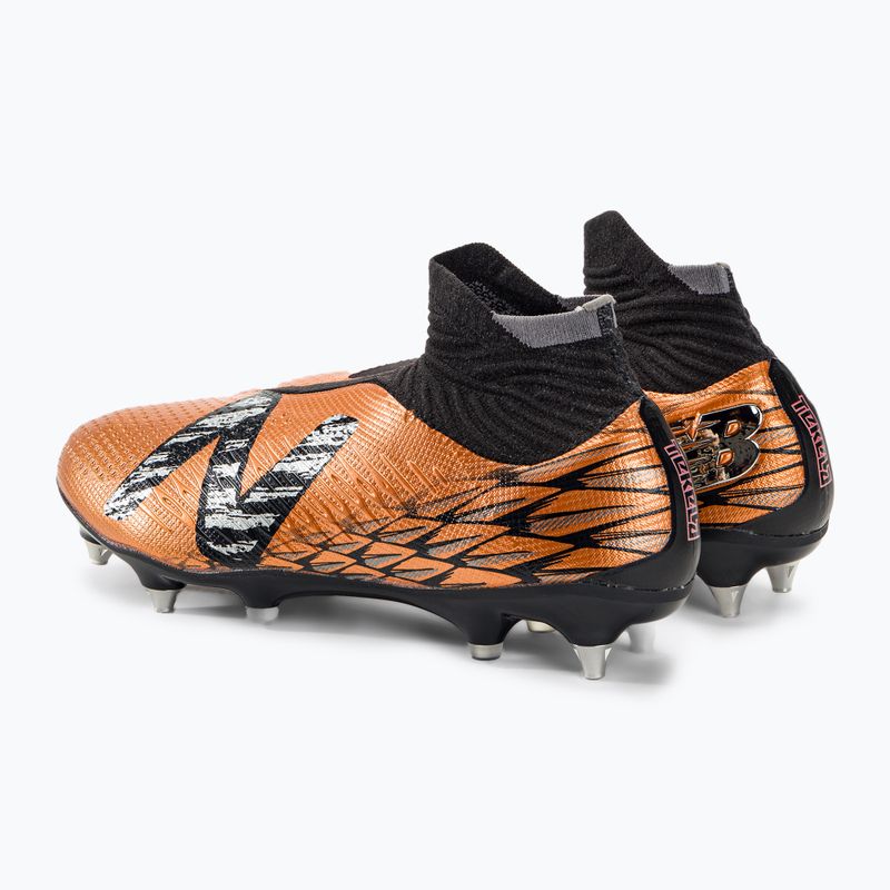 Scarpe da calcio New Balance Tekela V4 Pro SG in rame da uomo 3