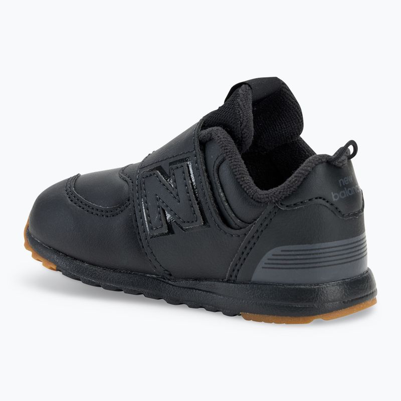 Scarpe da bambino New Balance 574 V2 nero 3