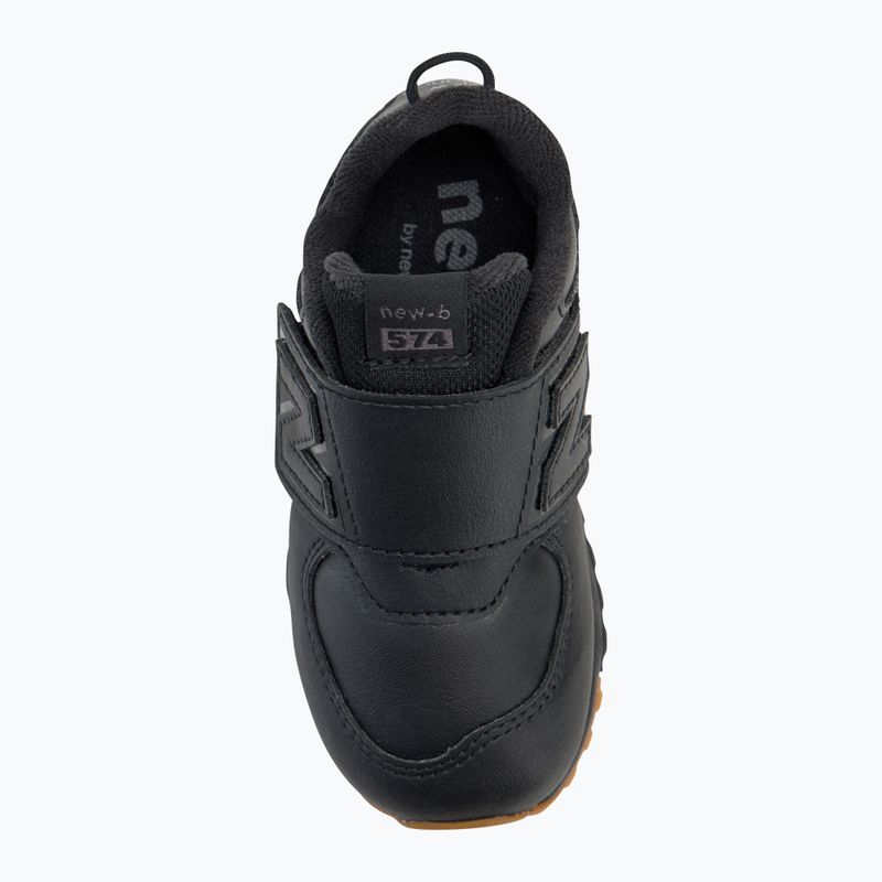 Scarpe da bambino New Balance 574 V2 nero 5