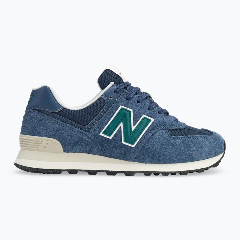 Scarpe New Balance 574 V2 blu/verde 2