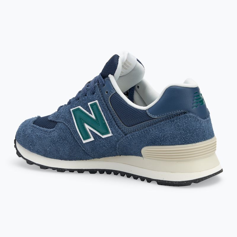 Scarpe New Balance 574 V2 blu/verde 3