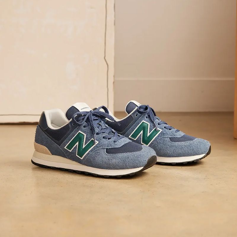Scarpe New Balance 574 V2 blu/verde 8