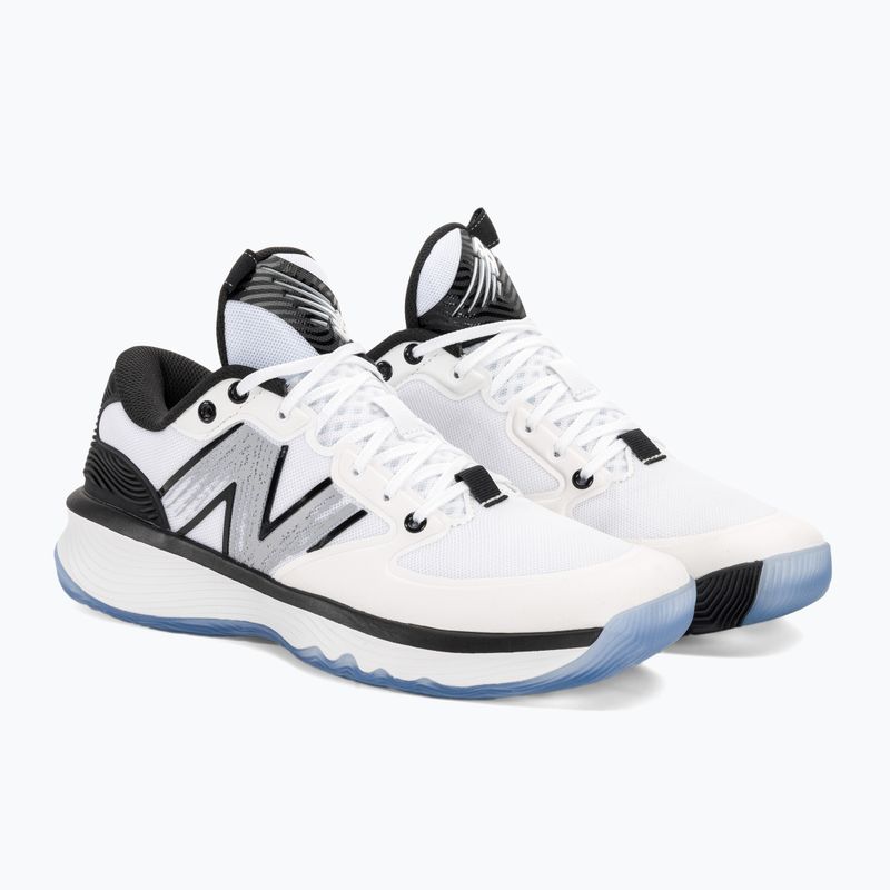 Scarpe da basket da uomo New Balance Hesi Low nero/bianco 4