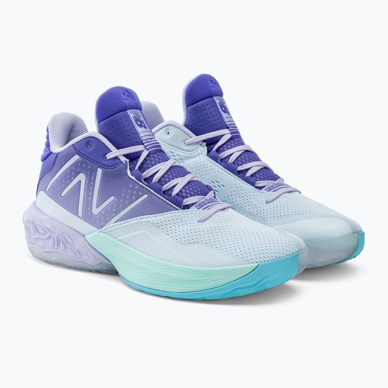 Scarpe da basket da uomo New Balance TWO WXY v4 blu 4