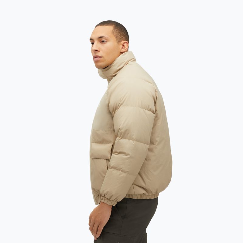 Piumino uomo New Balance NBX Academy Mix Down beige 4