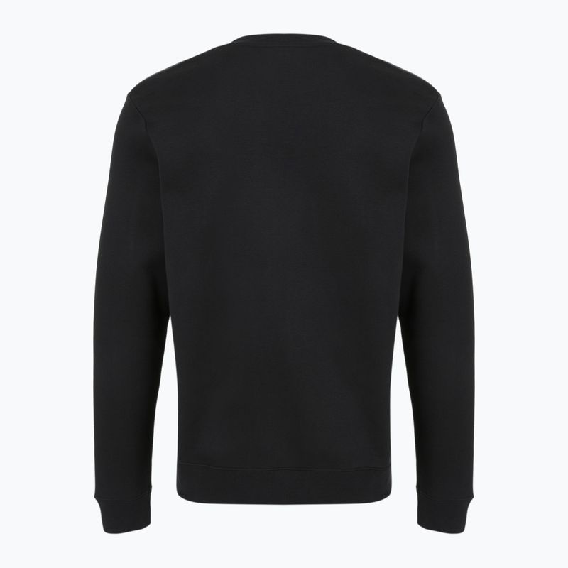 Felpa uomo Nike Sportswear Fleece Crew black/iron grey 2