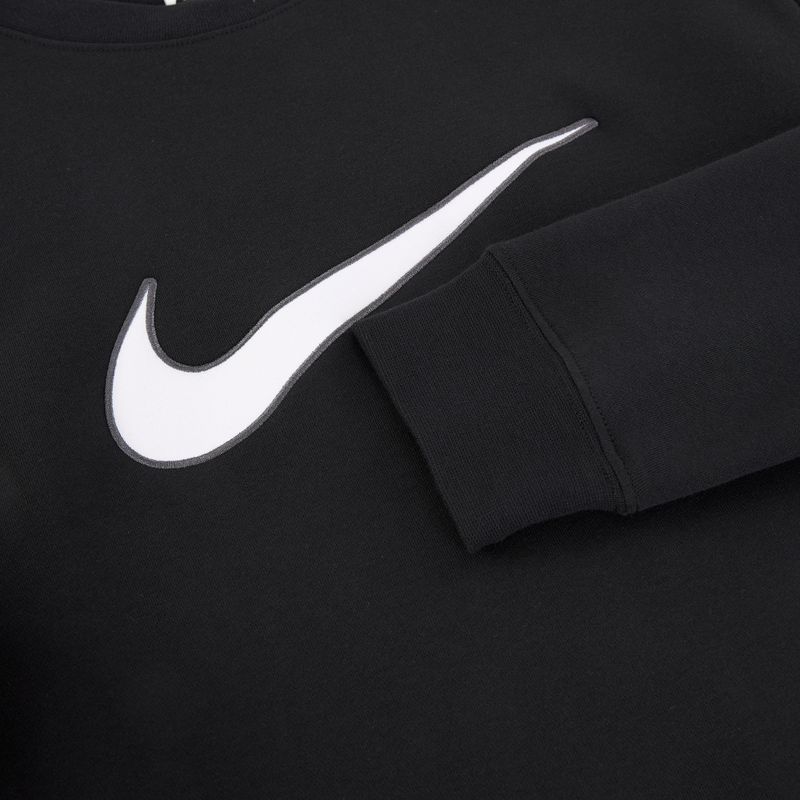 Felpa uomo Nike Sportswear Fleece Crew black/iron grey 4