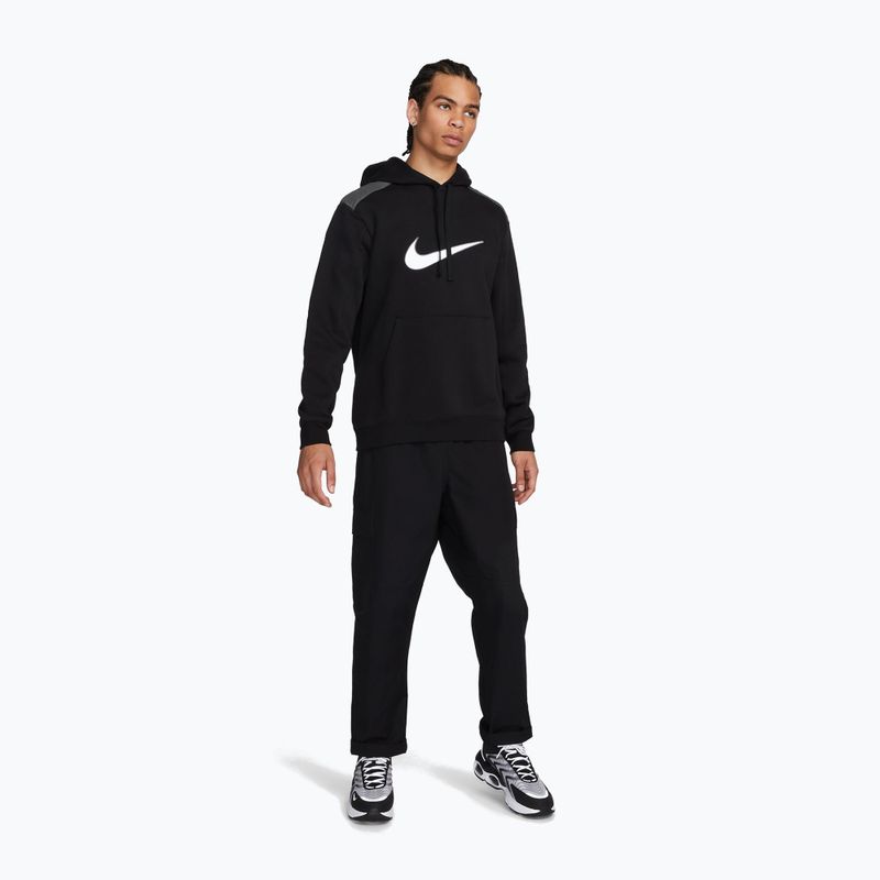 Felpa Nike Sportswear da uomo black/iron grey 2