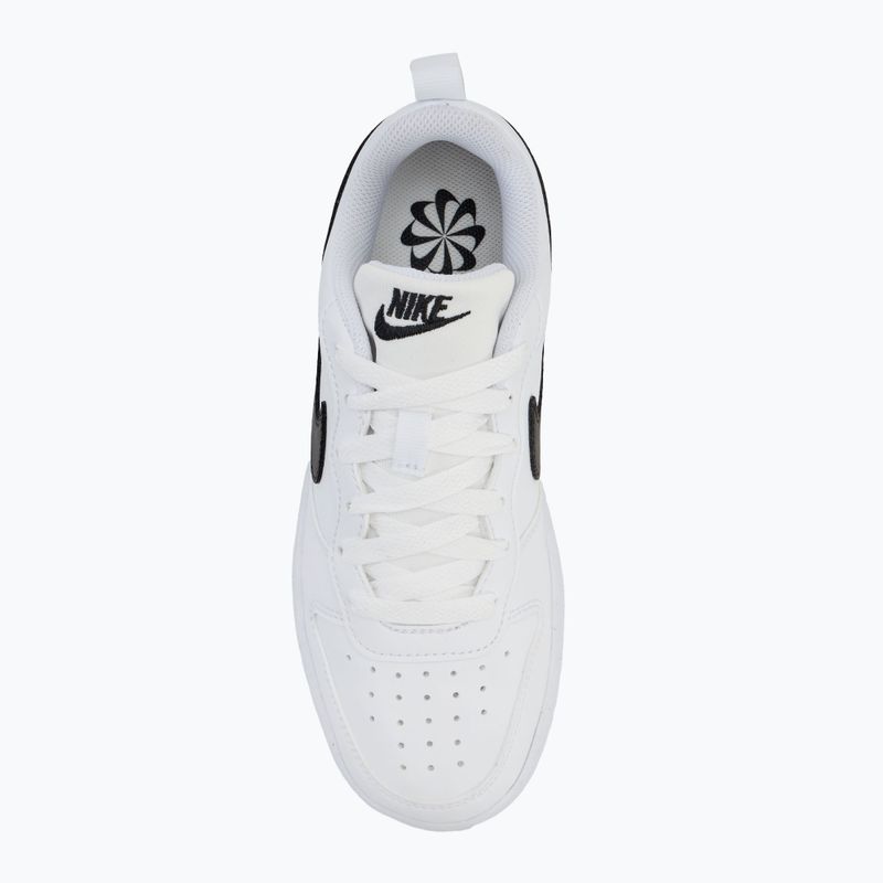 Scarpe Nike Court Borough Low Recraft bianco/nero 5