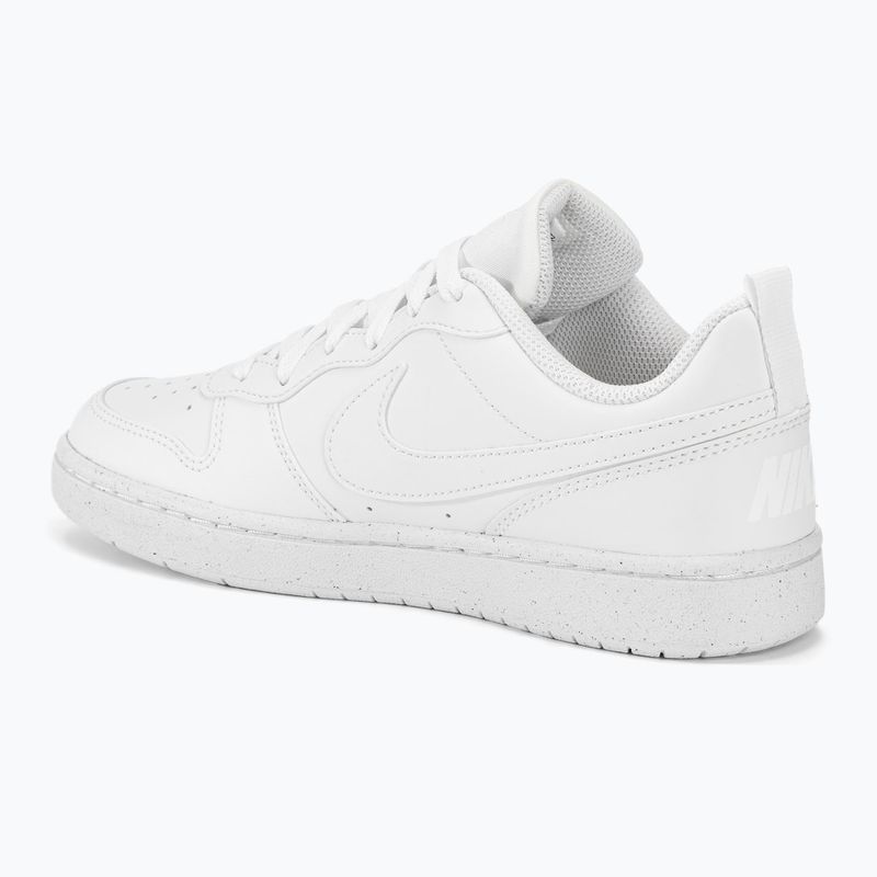 Scarpe Nike Court Borough Low Recraft white/white/white 3
