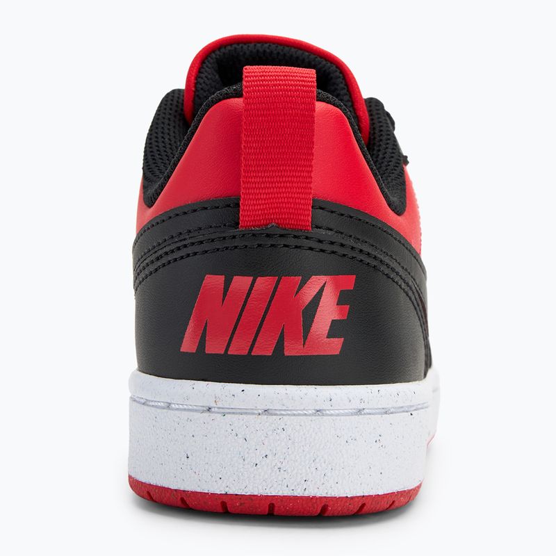 Scarpe Nike Court Borough Low Recraft university red/nero 6