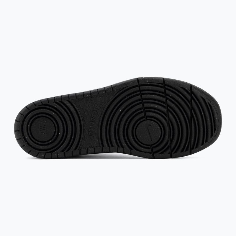 Scarpe Nike Court Borough Low Recraft da bambino nero/nero/nero 4