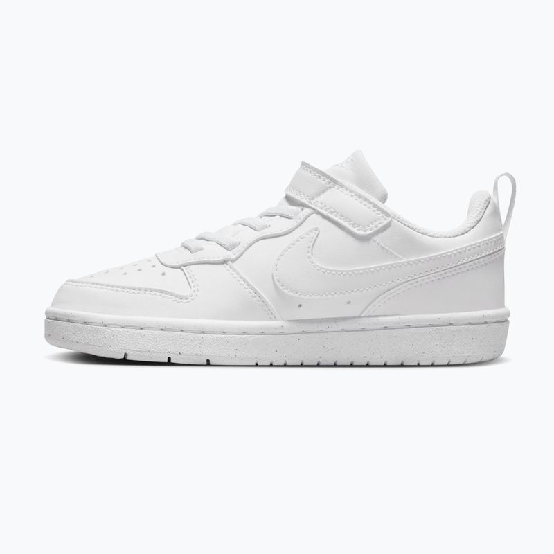 Scarpe per bambini Nike Court Borough Low Recraft white/white/white 2
