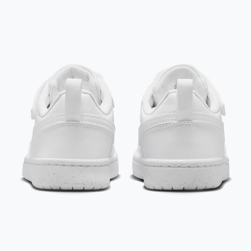 Scarpe per bambini Nike Court Borough Low Recraft white/white/white 4
