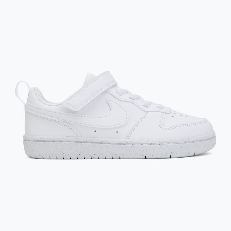 Scarpe per bambini Nike Court Borough Low Recraft white/white/white 2