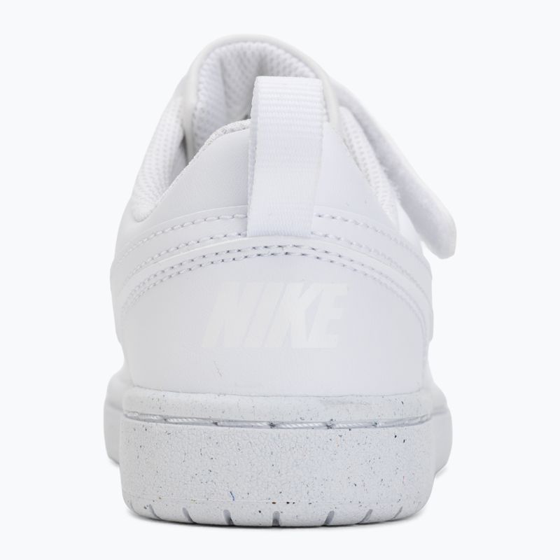 Scarpe per bambini Nike Court Borough Low Recraft white/white/white 6