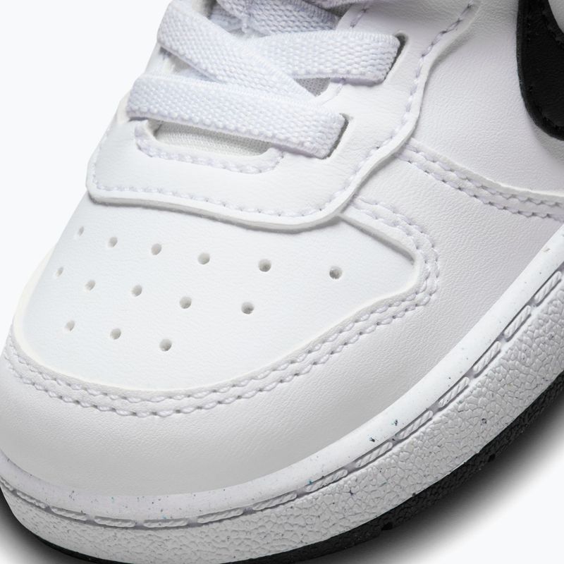 Scarpe per bambini Nike Court Borough Low Recraft white/black 5