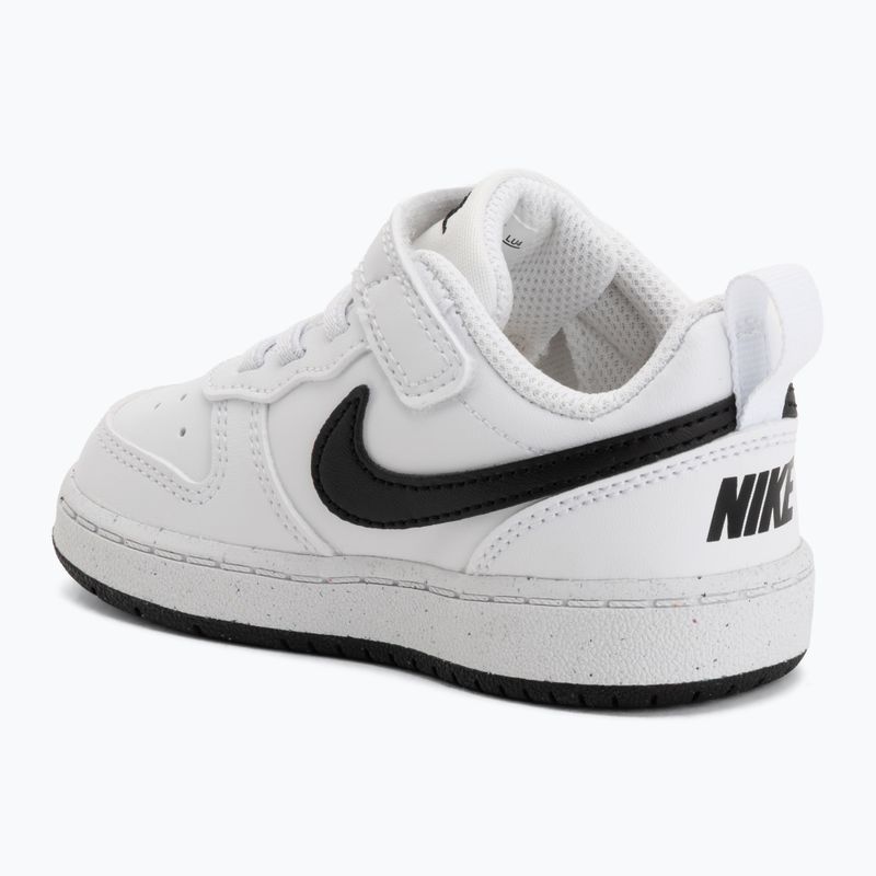 Scarpe per bambini Nike Court Borough Low Recraft white/black 3