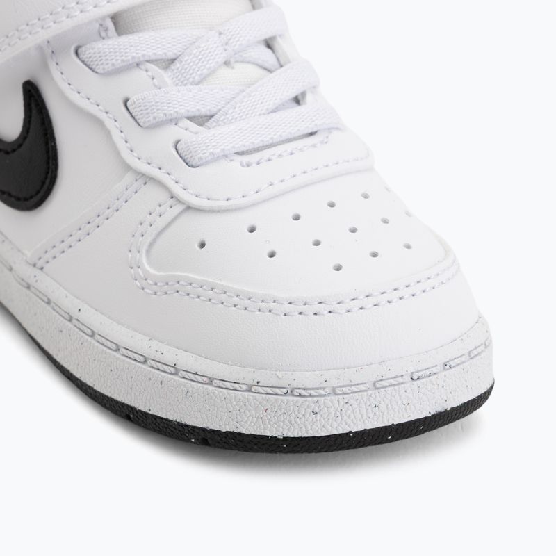 Scarpe per bambini Nike Court Borough Low Recraft white/black 7
