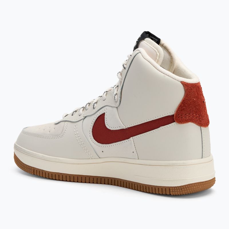 Nike Air Force 1 Sculpt Wild phantom / arancione robusto scarpe da donna 3