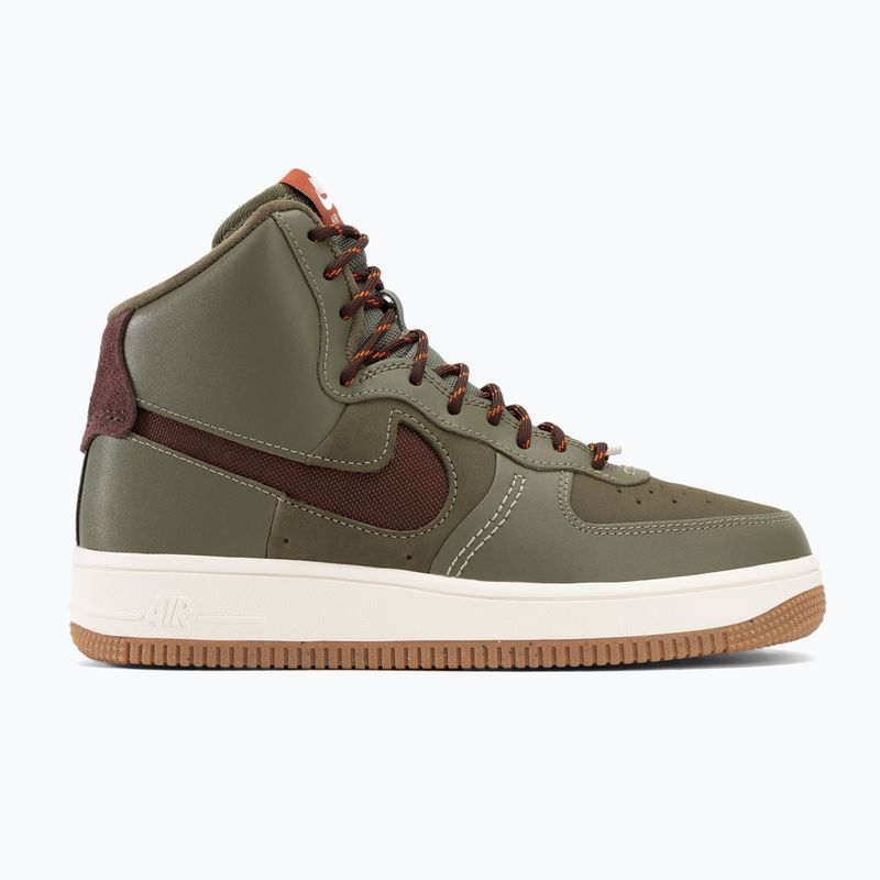 Nike Air Force 1 Sculpt Wild scarpe da donna medio oliva / terra phantom gomma / marrone medio 2