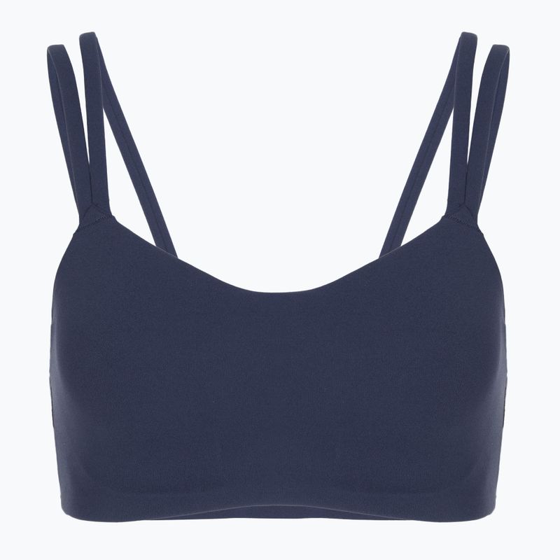 Reggiseno sportivo Nike Zenvy Strappy midnight navy/white 6