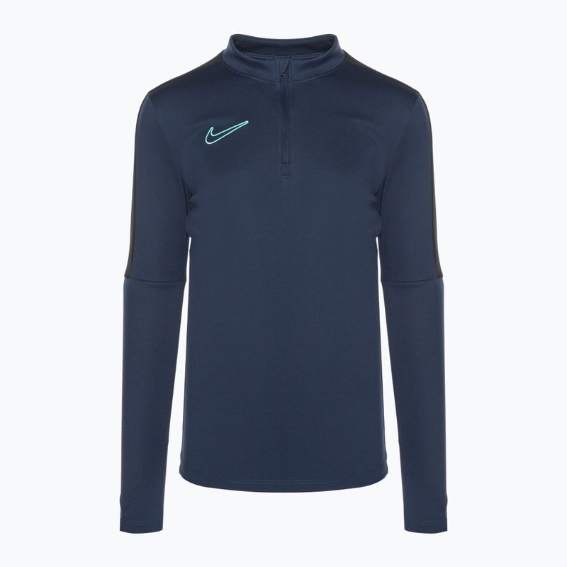 Nike Dri-Fit Academy23 mezzanotte marina/nero/mezzanotte marina/iper turchese manica lunga da calcio per bambini