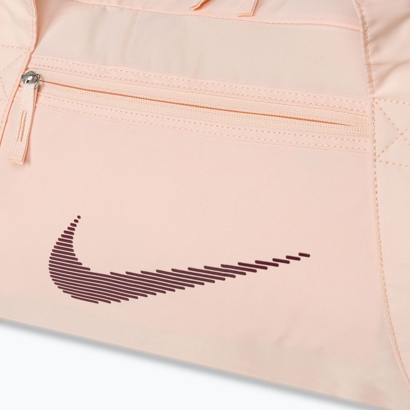 Borsa da allenamento Nike Gym Club 24 l guava ice/guava ice/night maroon 4