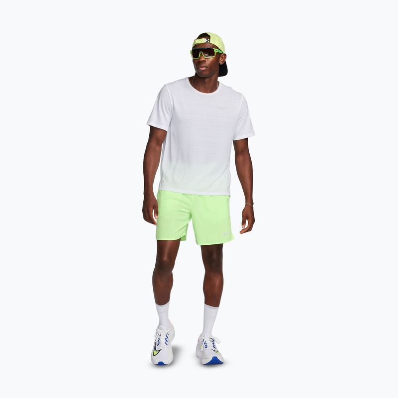 Pantaloncini da uomo Nike Dri-Fit Challenger 7" Brief-Lined lime blast/lime blast 2