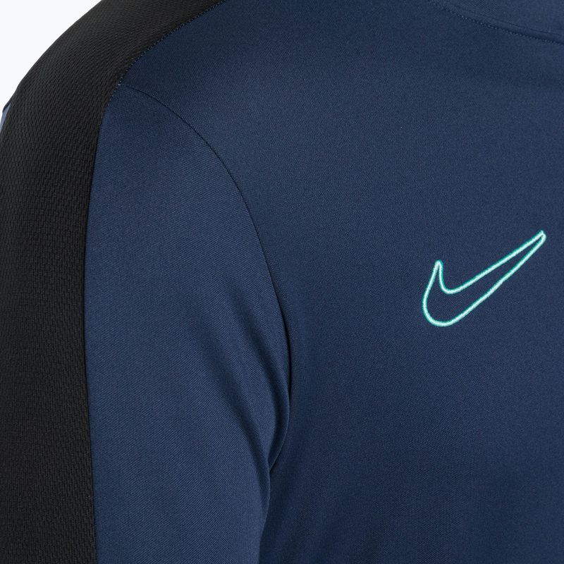 Uomo Nike Academy Dri-Fit 1/2-Zip midnight navy/nero/midnight navy/hyper turquoise football longsleeve 3