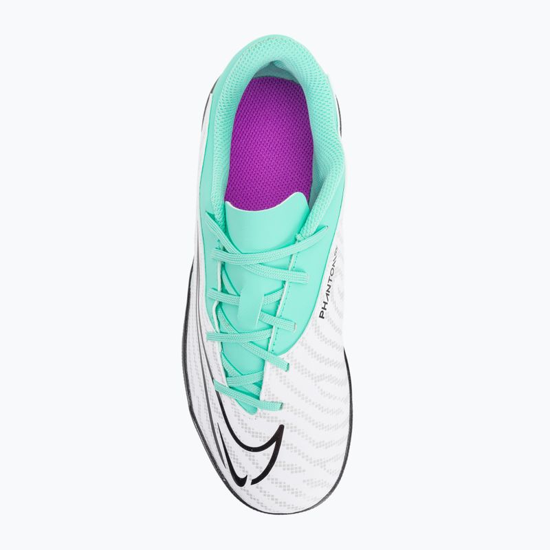 Scarpe da calcio da bambino Nike JR Phantom GX Club TF iper turchese/fucsia dream/bianco/nero 6
