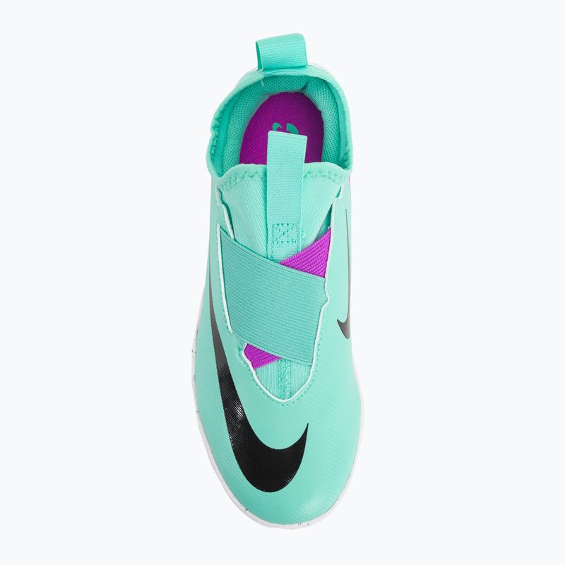 Scarpe da calcio per bambini Nike Jr Zoom Mercurial Vapor 15 Academy IC iper turchese/nero/bianco/fucsia dream 6