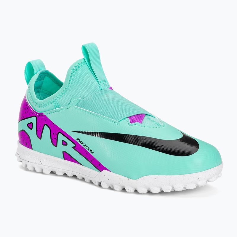 Scarpe da calcio per bambini Nike Jr Mercurial Vapor 15 Academy TF iper turchese/nero/bianco/fucsia dream