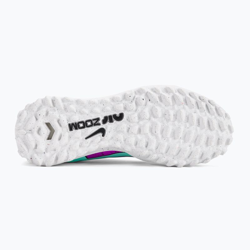 Scarpe da calcio per bambini Nike Jr Mercurial Vapor 15 Academy TF iper turchese/nero/bianco/fucsia dream 5