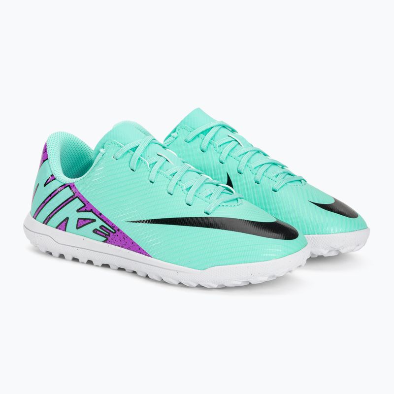 Scarpe da calcio per bambini Nike Jr Mercurial Vapor 15 Club TF iper turchese/nero/bianco/fucsia dream 4